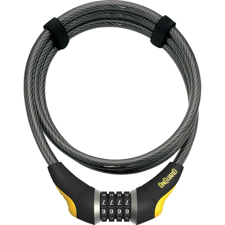 OnGuard Akita Non-Coiled Combo Cable 12 | Cable Locks - Image 2