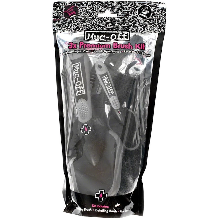 Muc-Off 3 Piece Brush Set | Brushes - Image 2