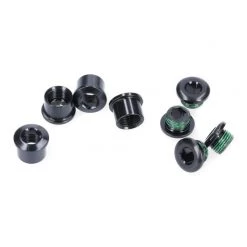 SRAM Chainring Bolt Kit 4x1 M8.5x7 / M8.5x5 Aluminum Black Qty 4 2022 | Bolts