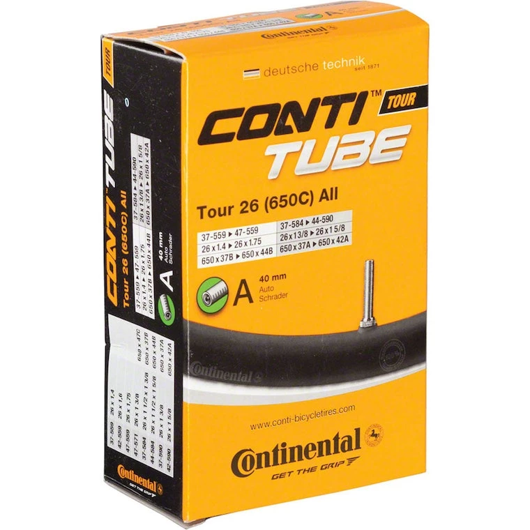 Continental Standard Schrader 40MM 2017 | Tubes - Image 2