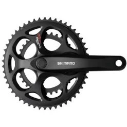 Shimano Tourney FC-A070 Crankset | 170mm | 7/8-Speed | 50/34t | Riveted 2017 | Cranksets