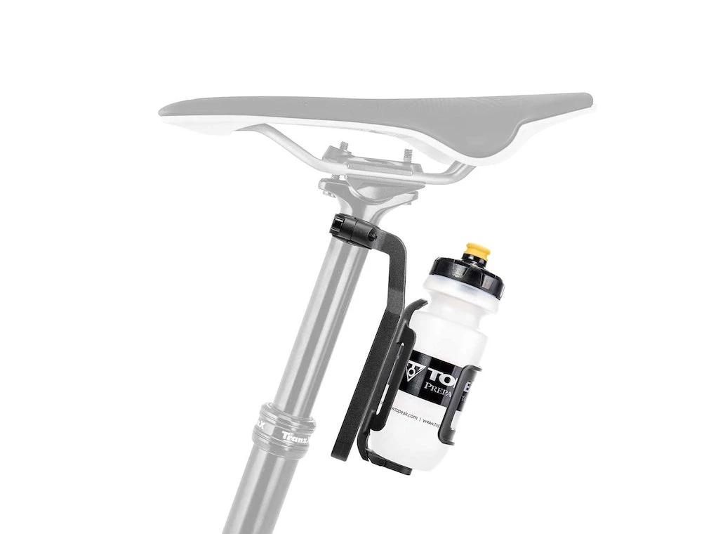Topeak DP-Mount-dropper-post-mount-for-installing-bottle-cage-large-rear-bikepacking-bagsaddle-bag-and-tail-light-aluminum-fit-dropper-seat-post-22-27-mm- 2022 | Other - Image 5