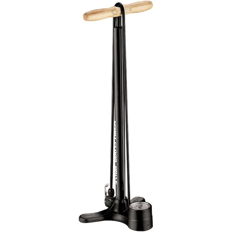 Lezyne Sport Floor Drive: Dual Valve, Black | Floor Pumps - Image 2