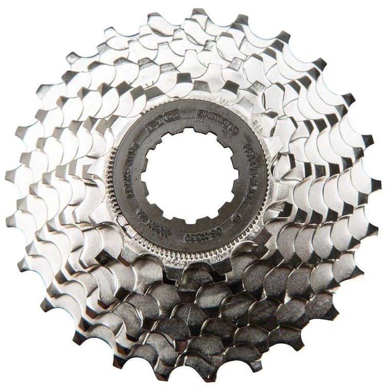 Shimano Claris CS-HG50 Cassette - 8 Speed, 12-25t, Silver, Nickel Plated 2017 | Cassettes - Image 2