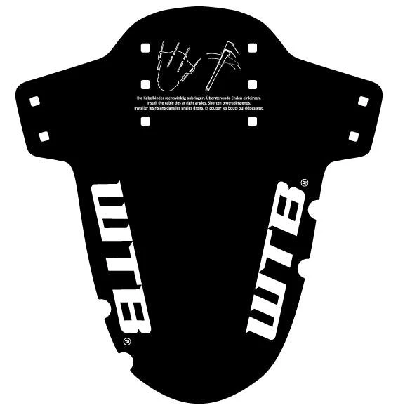 WTB Logo Mud Guard MTB | Mudguards
